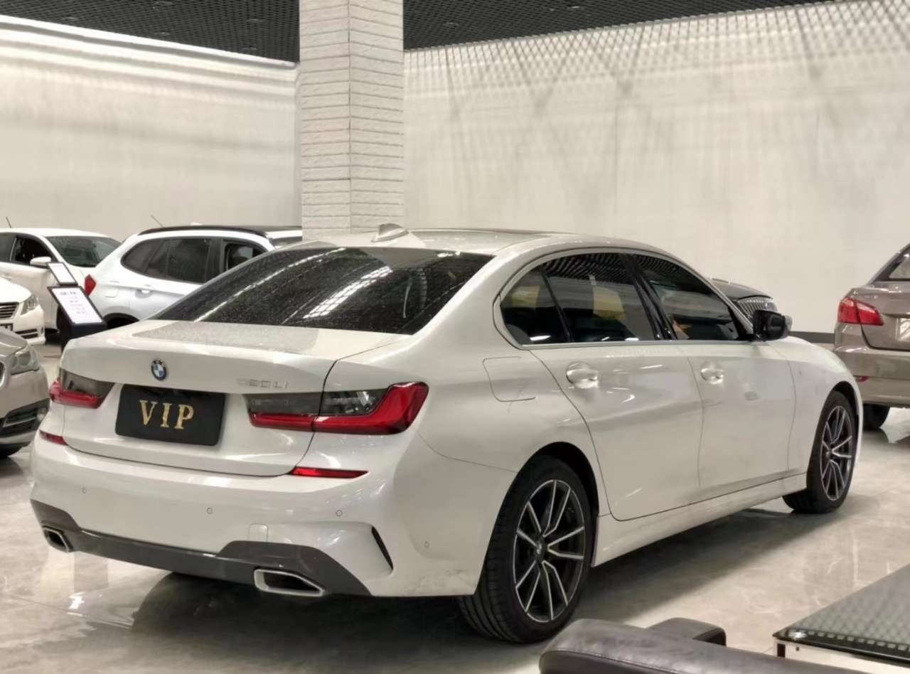 拿下,全网独台21款宝马320li m套件 外白内棕 原版原漆 行驶里程5000